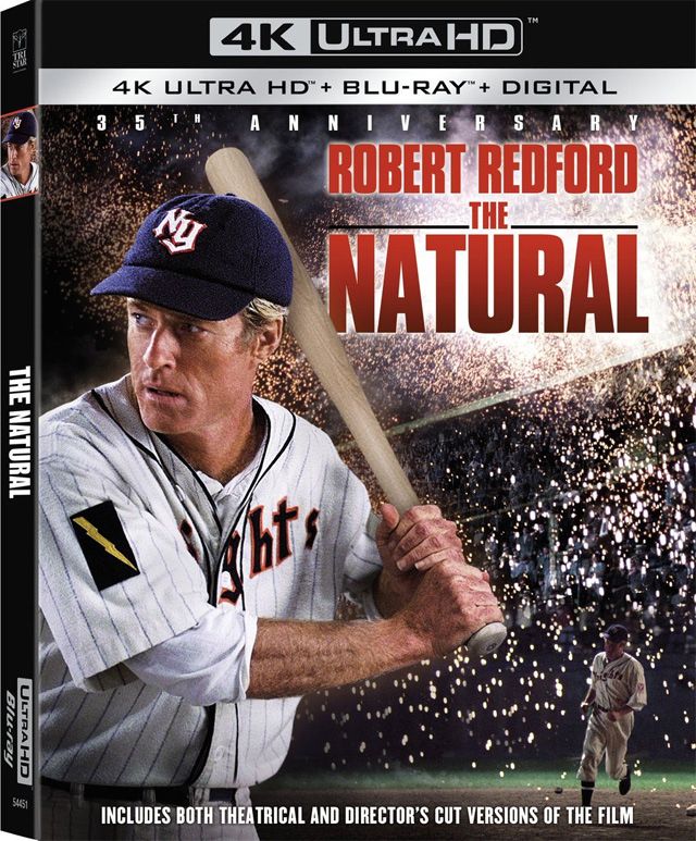 The Natural 4K UHD Blu-ray Covert Art