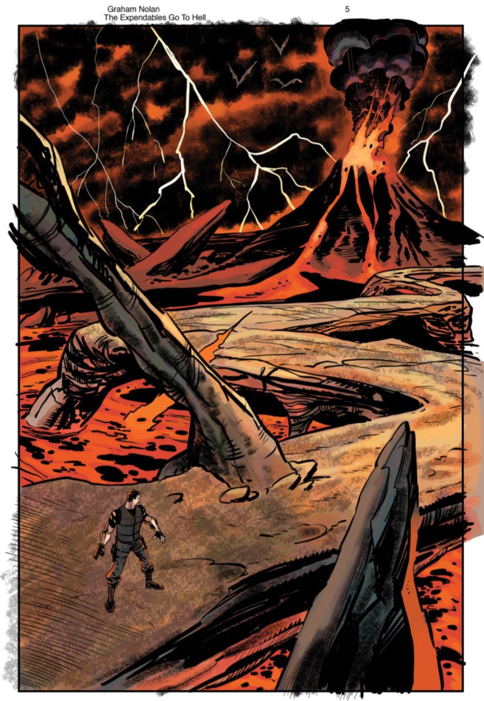 The Expendables Go To Hell Graphic Novel Page 5