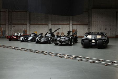 The Batmobile CW Network Special Photo