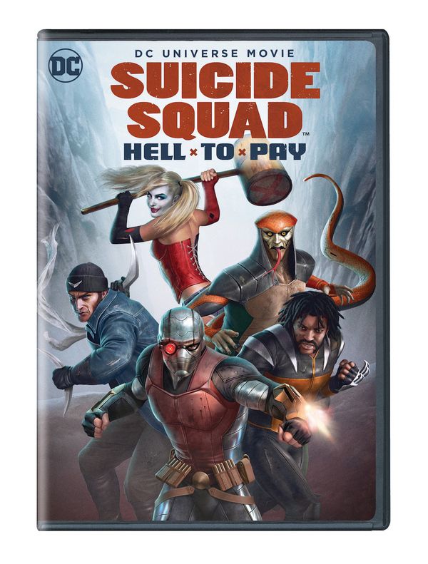 Suicide Squad Blu-ray Artwork