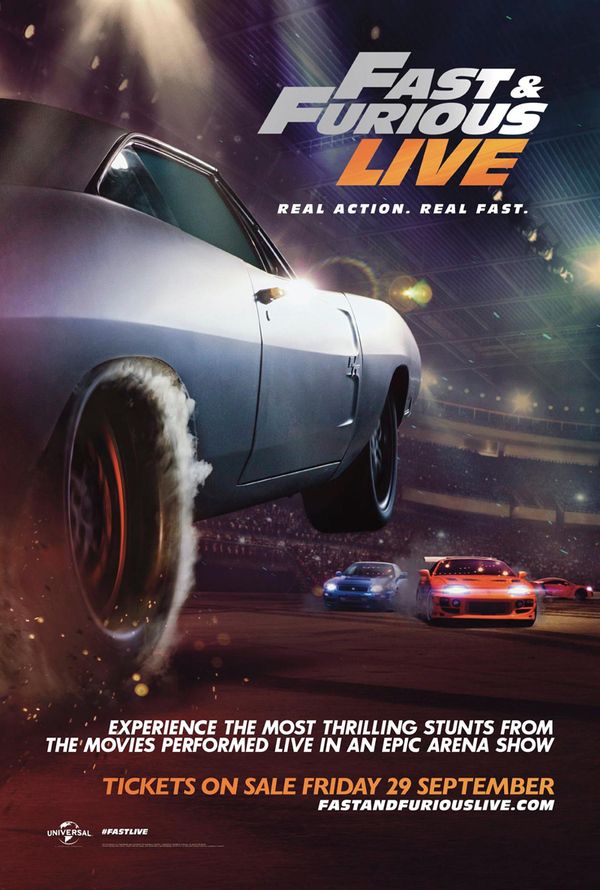 Fast & Furious Live Poster 2