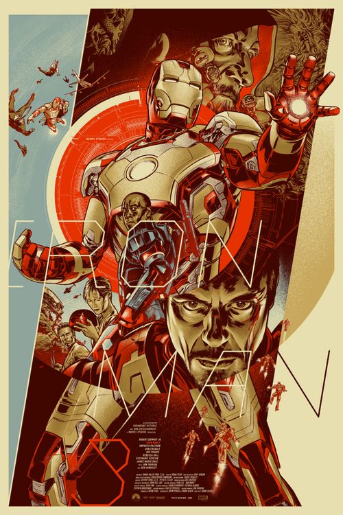 Iron Man 3 Mondo poster 3