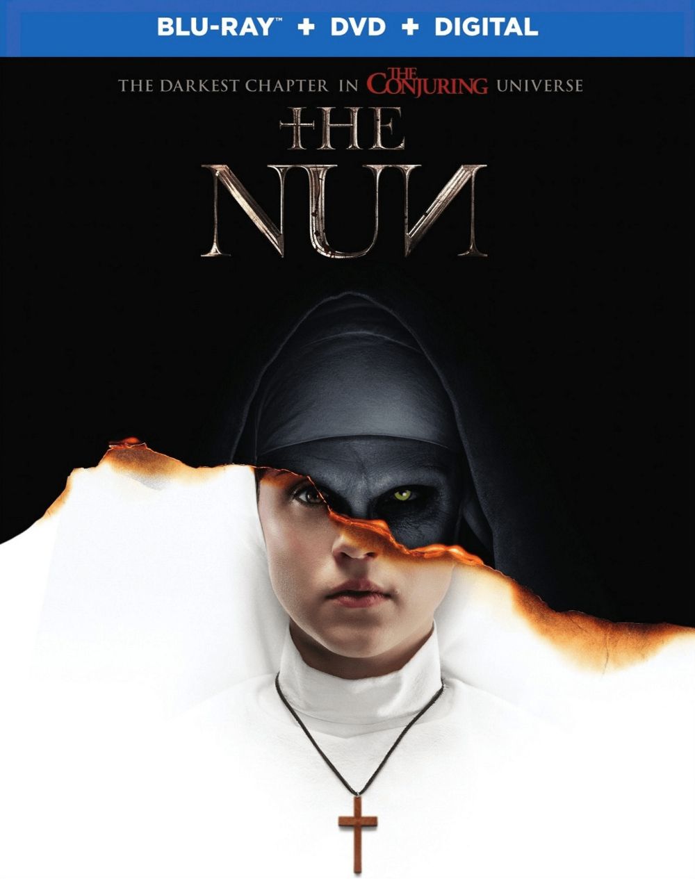 The Nun blu-ray cover art