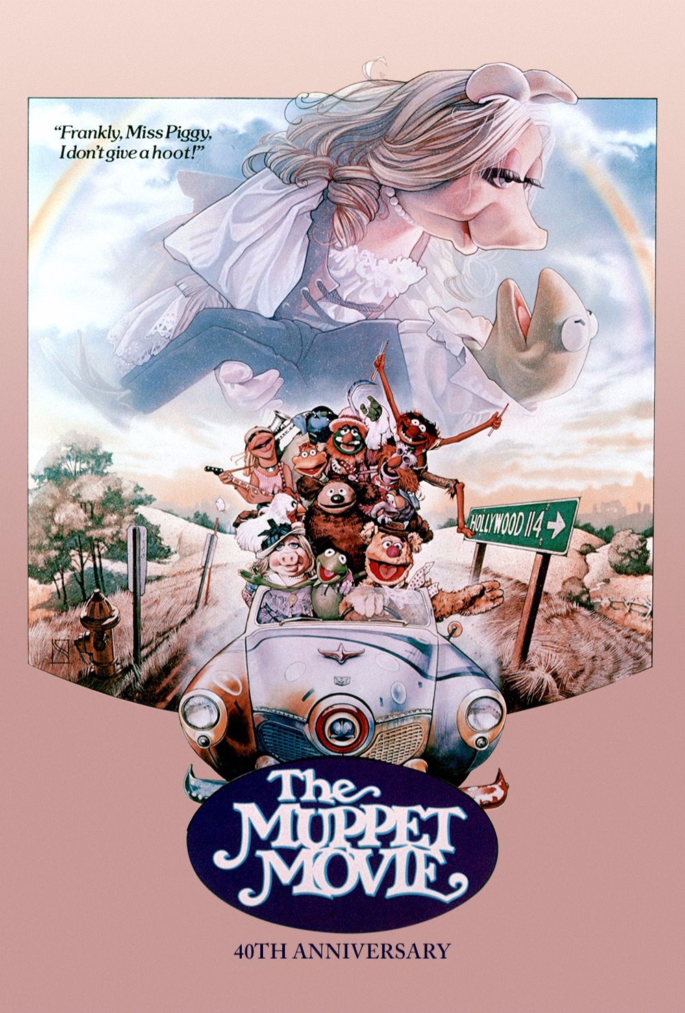 The Muppet Movie 40th Anniversary poster