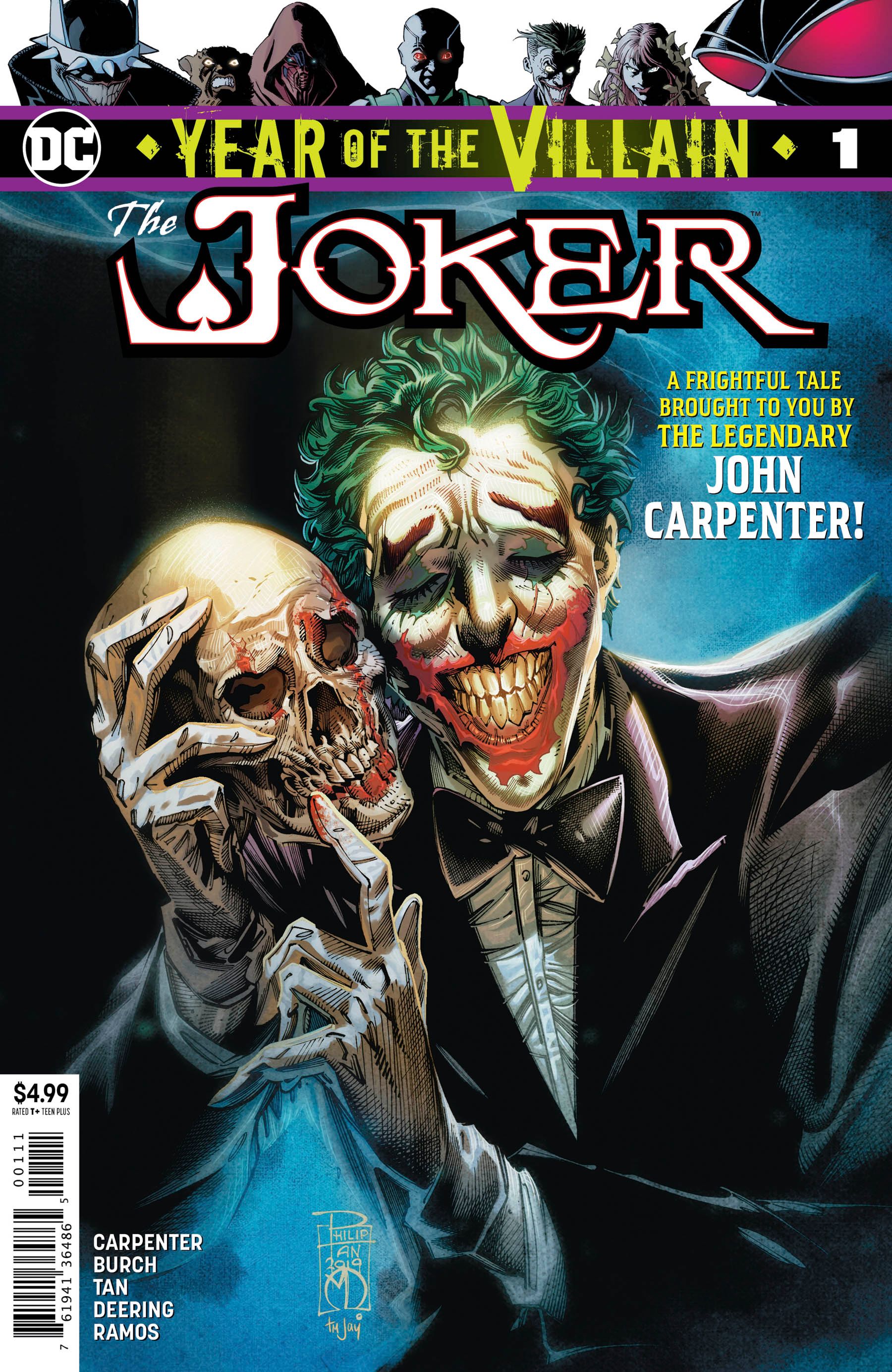 Joker Year of the Villain Comic cover
