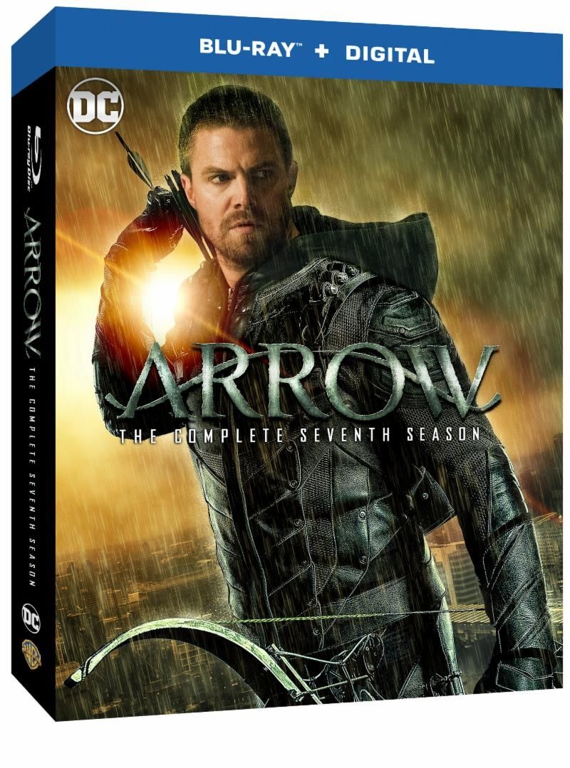 Arrow Season 7 Blu-ray DVD Covert Art
