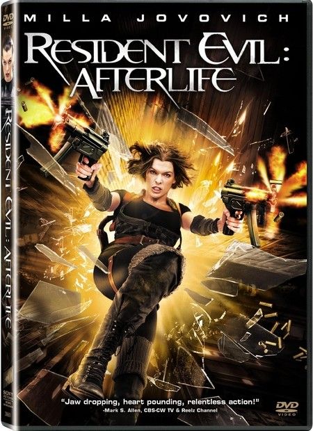 Resident Evil: Afterlife 3D Blu-ray artwork