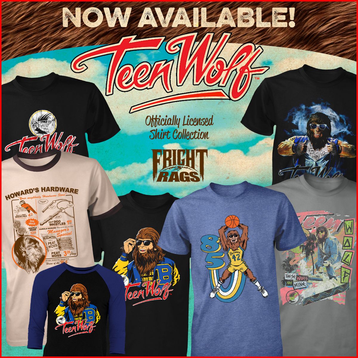 Teen Wolf Fright Rags