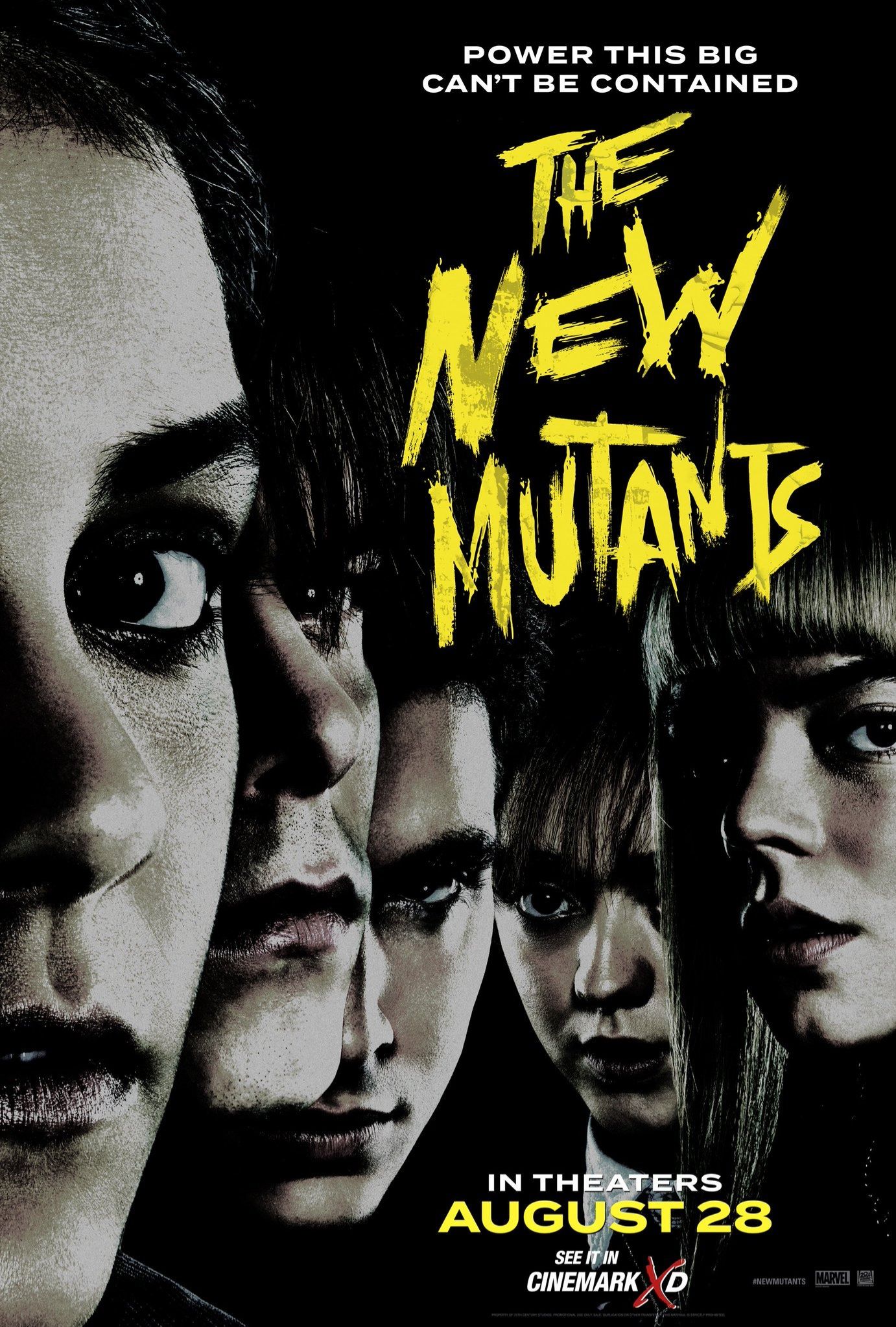 The New Mutants Poster Cinemark XD