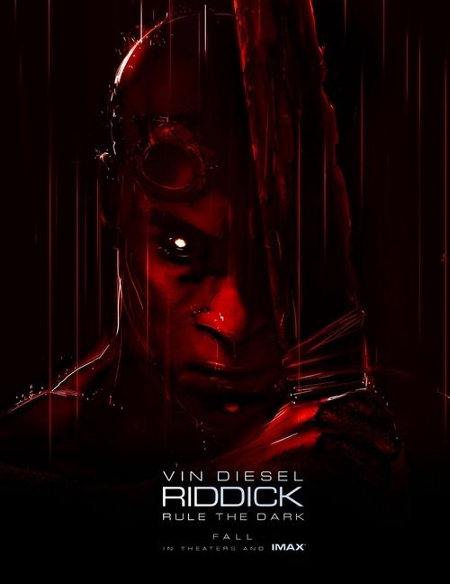 Riddick Rule the Dark Poster