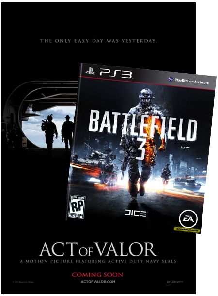 Act of Valor, Battlefield 3 Contest