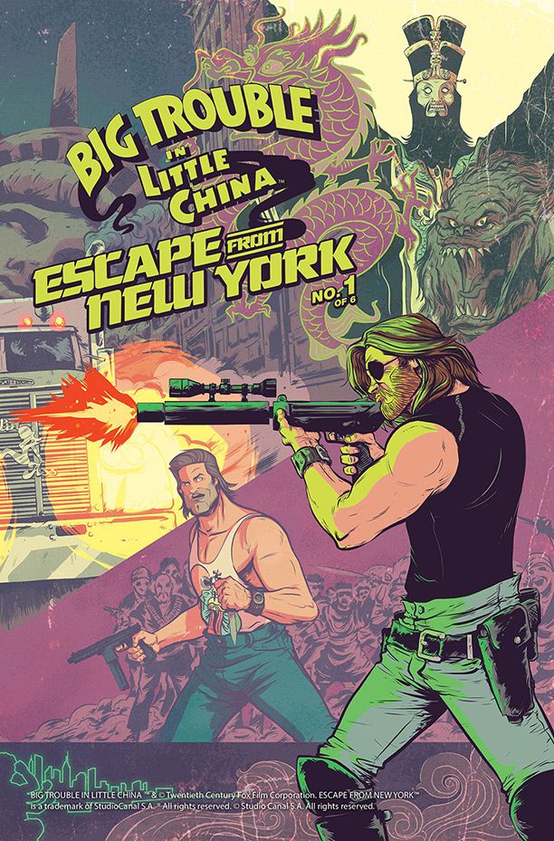 Big Trouble Escape from New York Comic 3