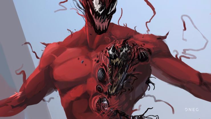 Venom Concept Art Carnage 1