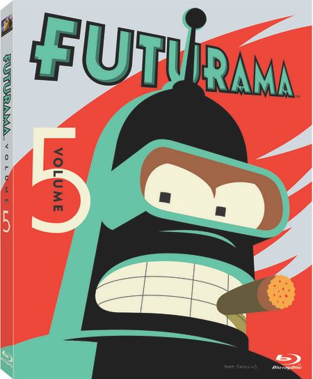 Futurama Volume 5 DVD artwork