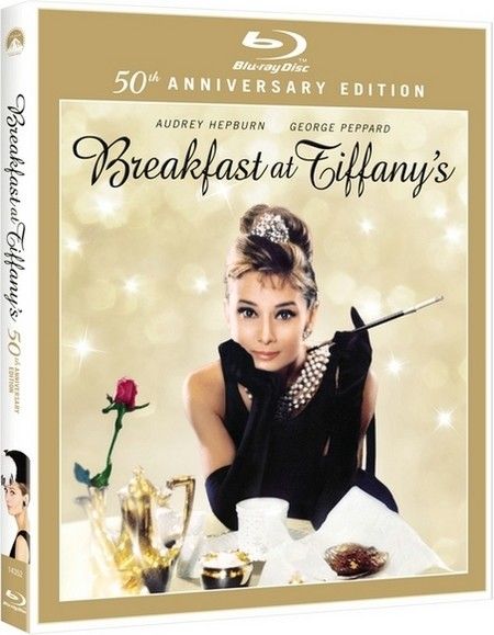 Breakfast at Tiffany's 50th Anniversary Blu-ray artwork