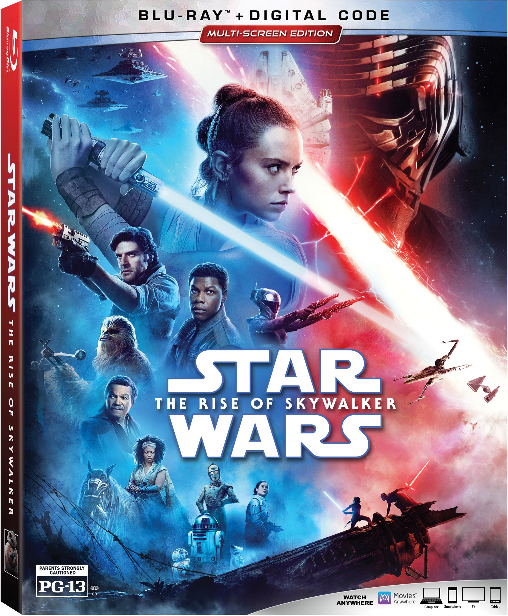 The Rise of Skywalker Blu-ray Art