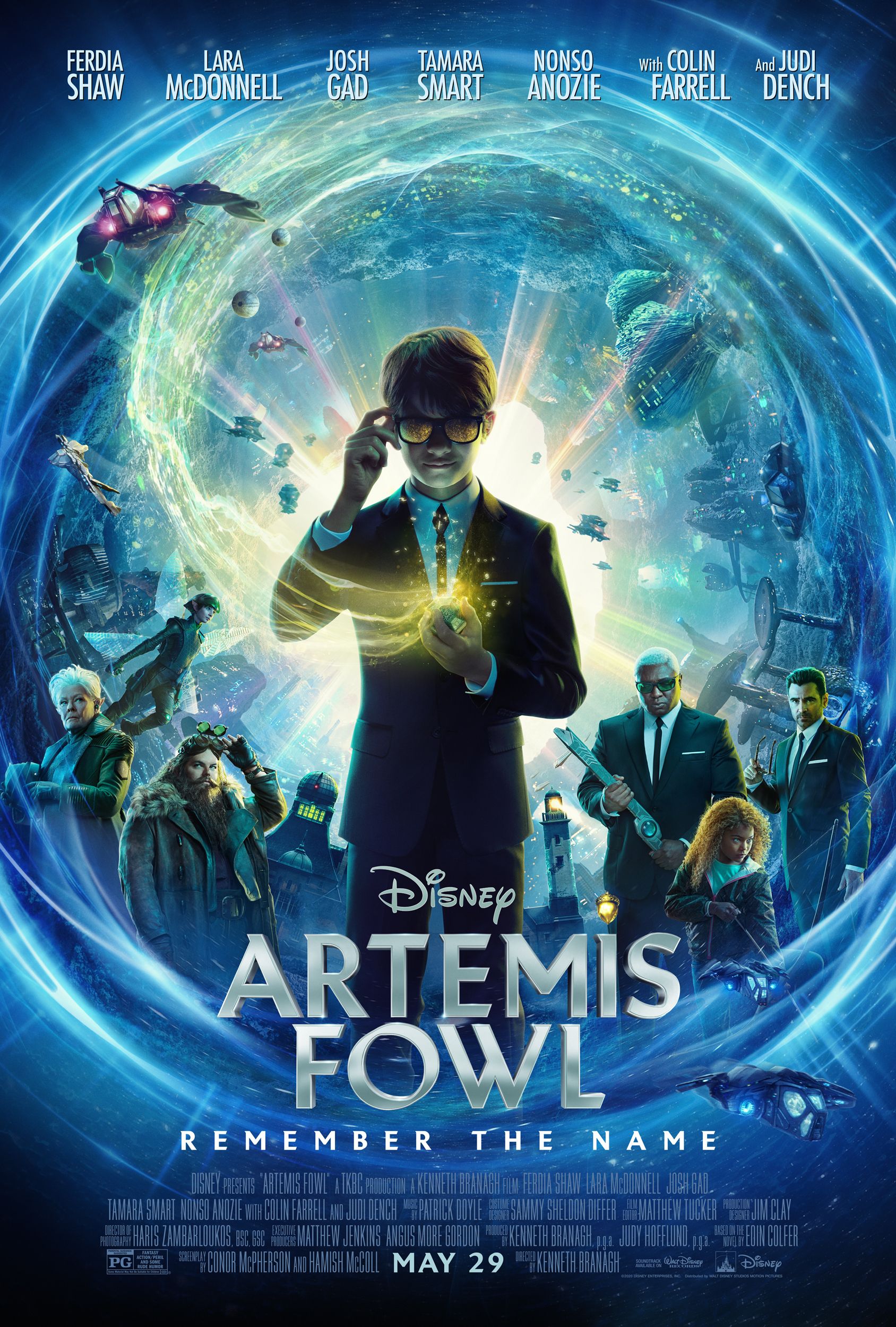 Artemis Fowl 2020 Poster