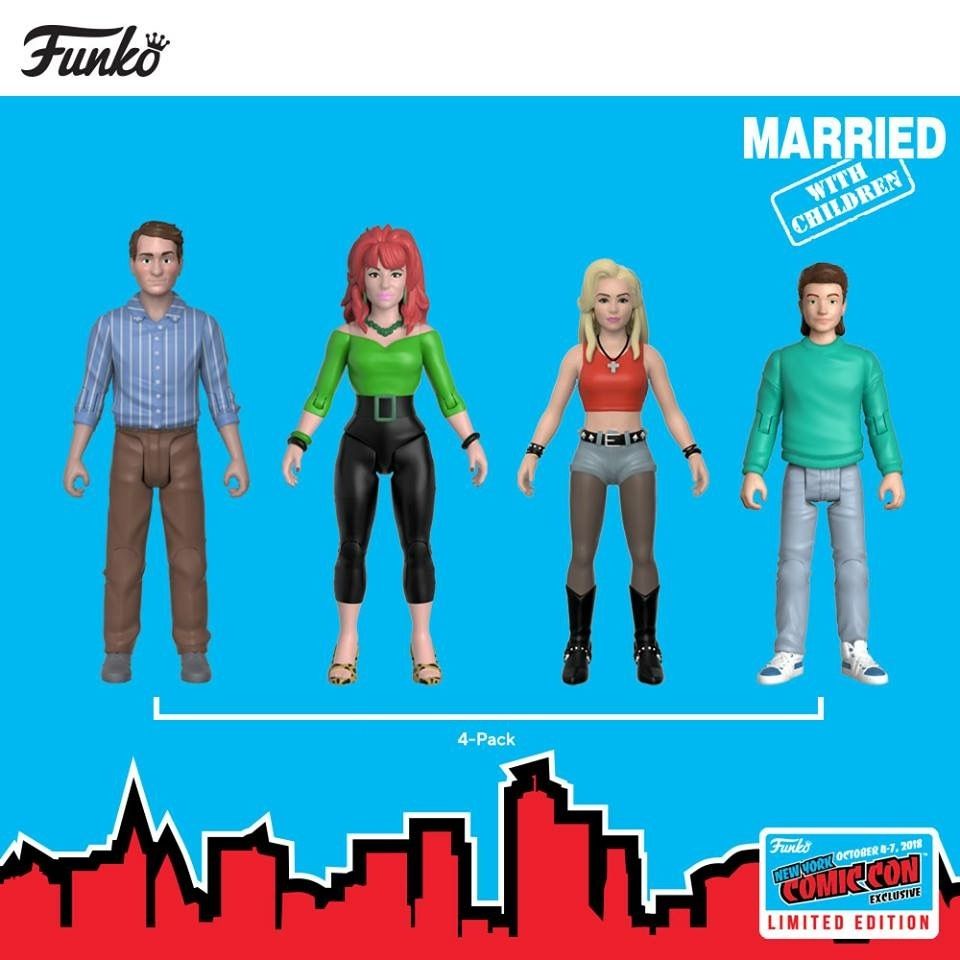 Funko's Married With Children Action Figures Unveiled For NYCC