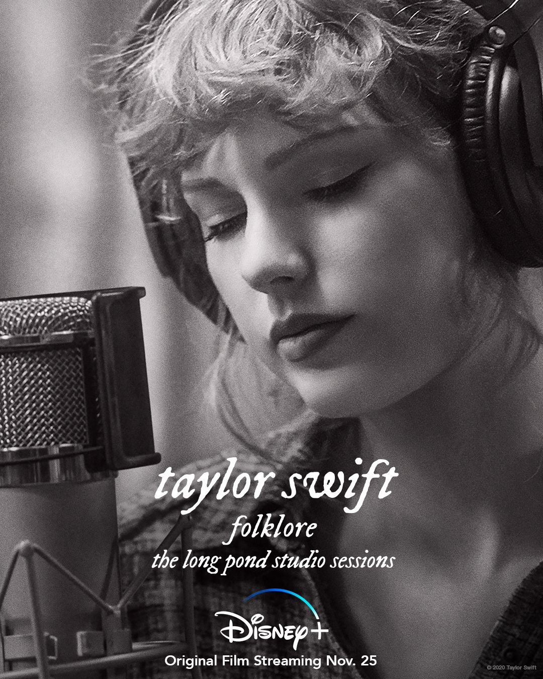 Taylor Swift Folklore Poster Disney Plus