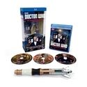 Doctor Who Christmas Specials Giftset{75}: {76} Christmas Specials Giftset. For the first time on one complete set, own every Christmas special from the new generation of {77}. David Tennant, Matt Smith and Peter Capaldi all take starring turns in eleven exhilarating Christmas specials that set the Doctor rushing to save the world from an array of dastardly foes including the Master, the Cybermen and even Santa Clause himself. There is Sonic Screwdriver included in a Boxset. Ten Christmases: In 