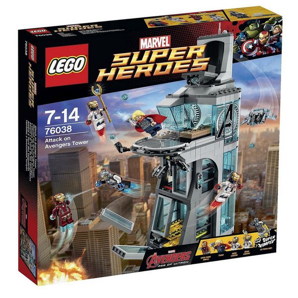 Avengers Age of Ultron Attack on Avengers Tower LEGO Photo 1