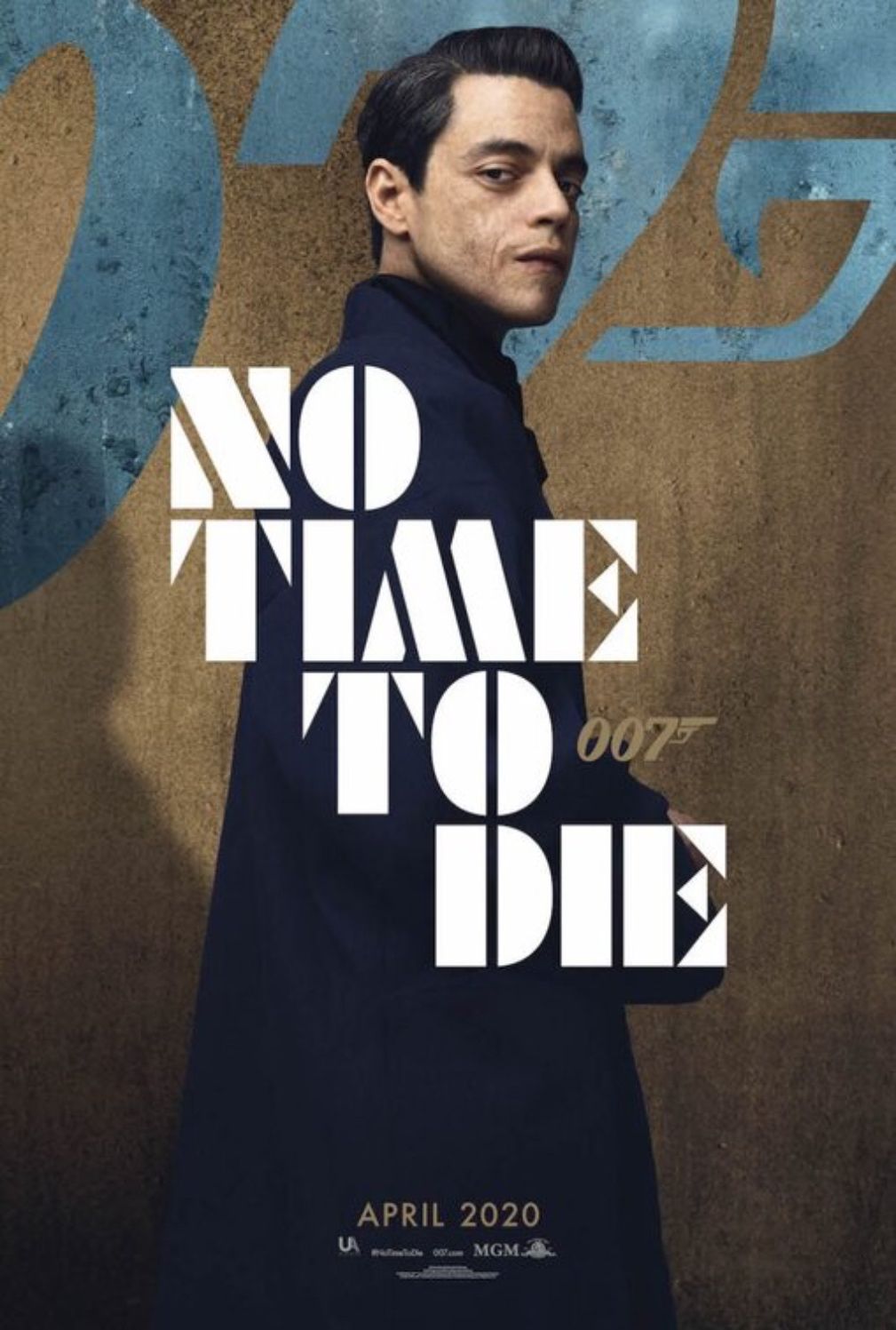 No Time to Die Character Poster Rami Malek