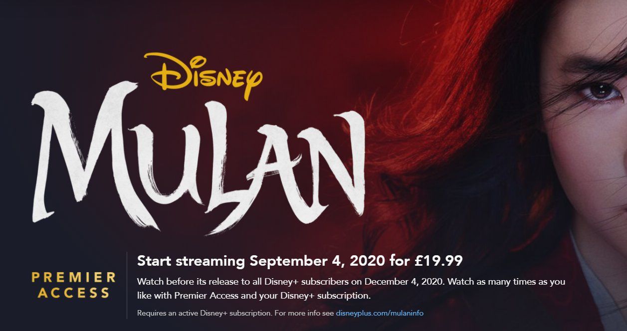 Mulan Disney Plus Ad