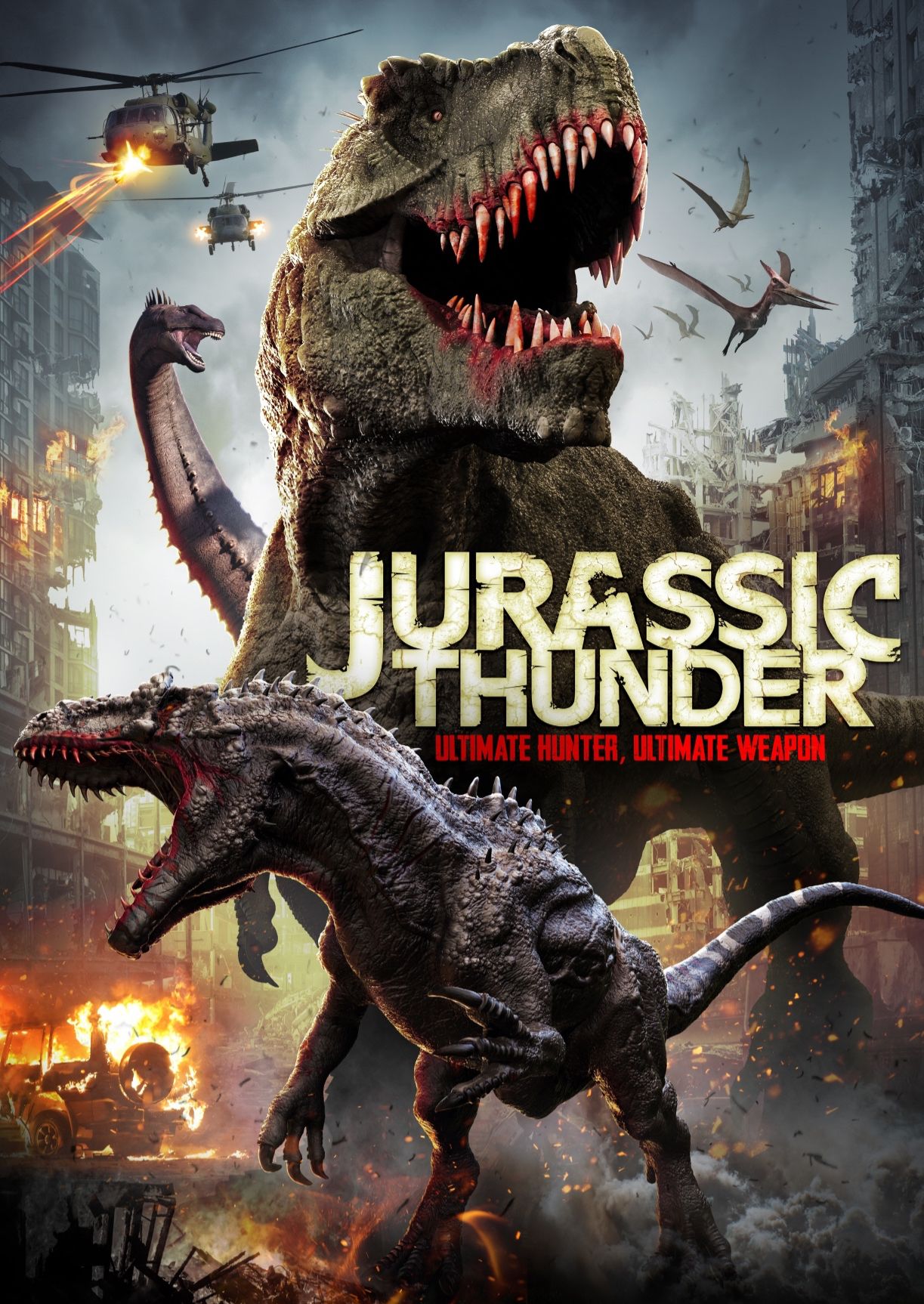 Jurassic Thunder Poster