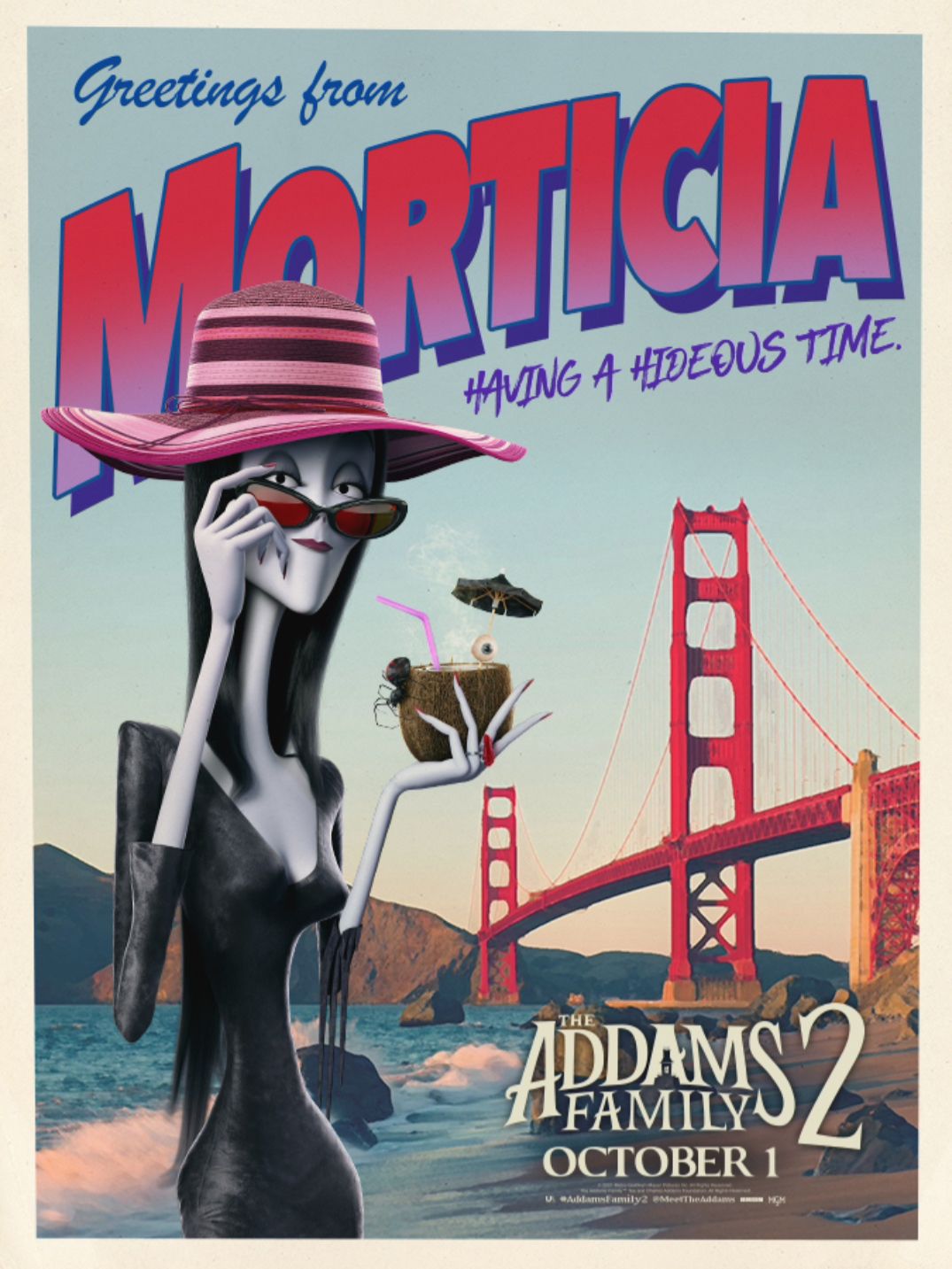 The Addams Family 2 Morticia Character Poster