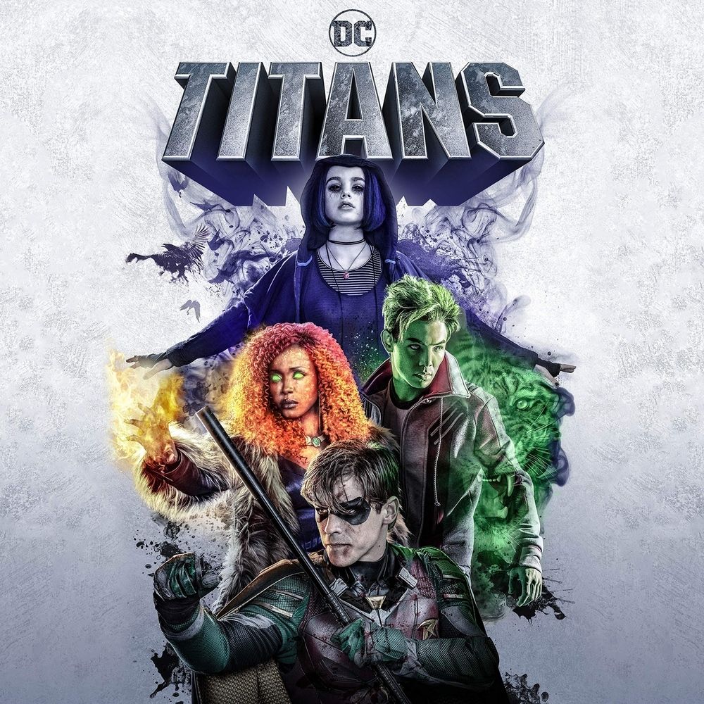 Titans Season 1 Blu-ray Cover