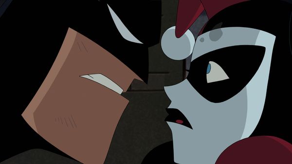 Batman and Harley Quinn Blu-ray Artwork