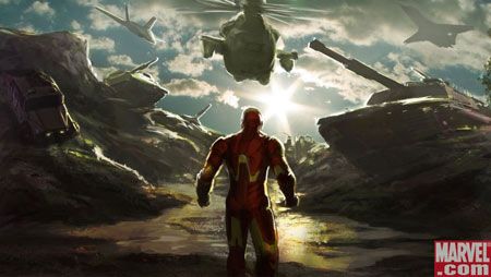 New Concept Art from the Iron Man Video Game