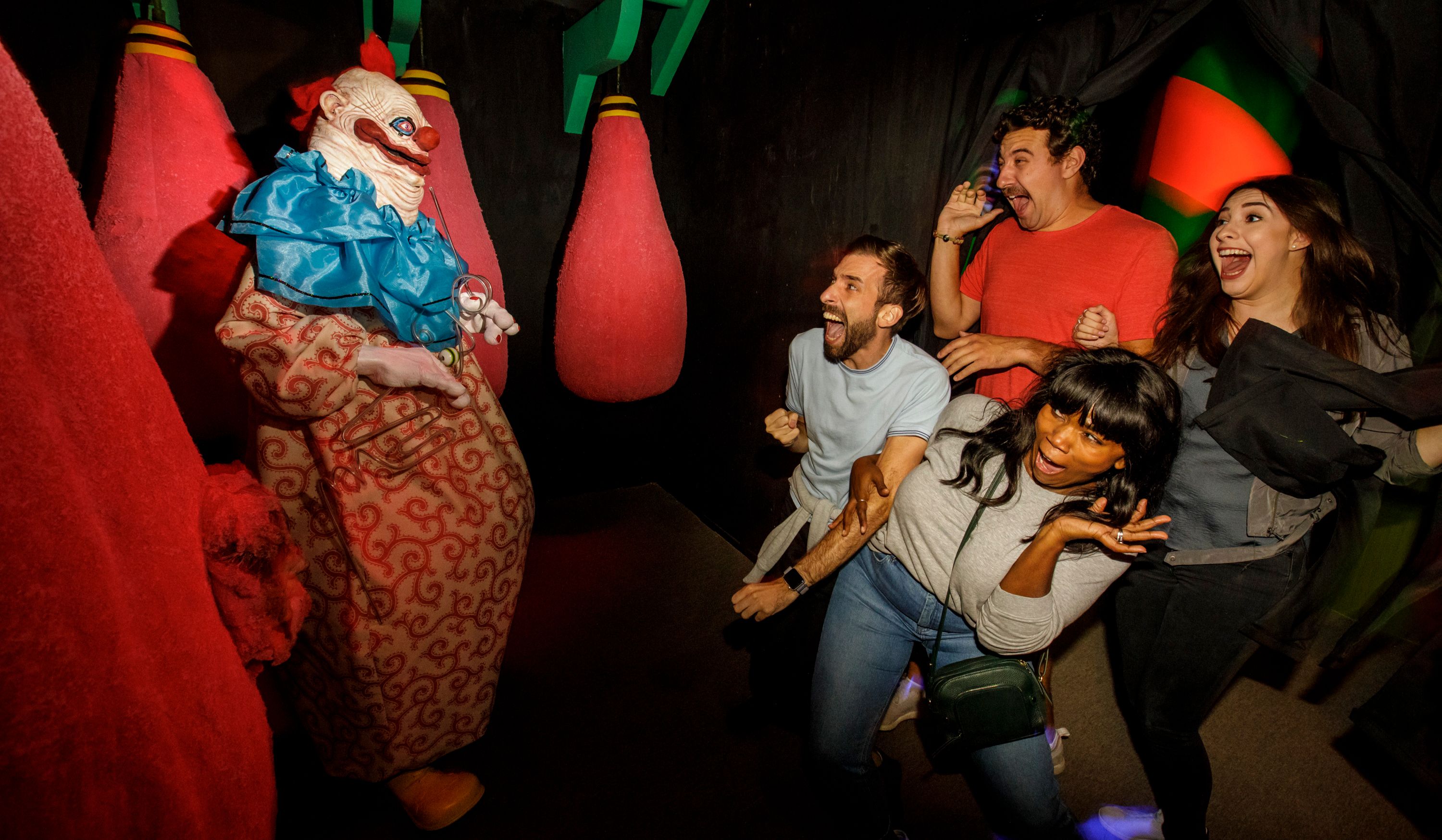 Killer Klowns from Outerspace Maze