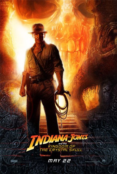 New Indiana Jones and the Kingdom of the Crystal Skull Poster!