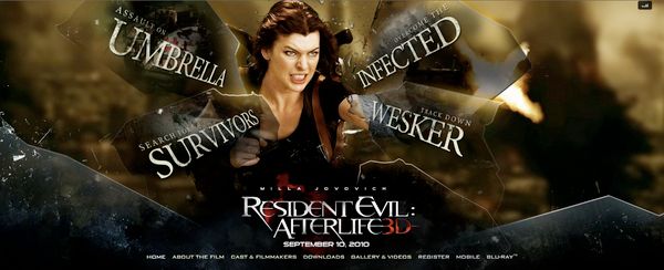 Resident Evil: Afterlife Official Site