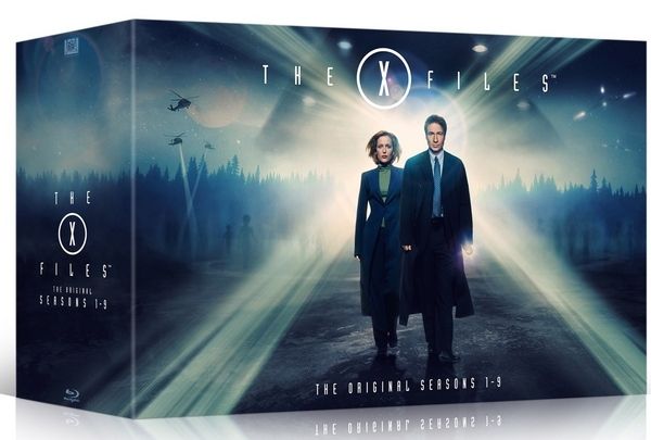 X-Files Blu-ray Collectors Box Set Artwork