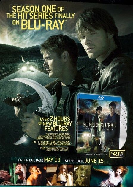 Supernatural: The Complete First Season Blu-ray