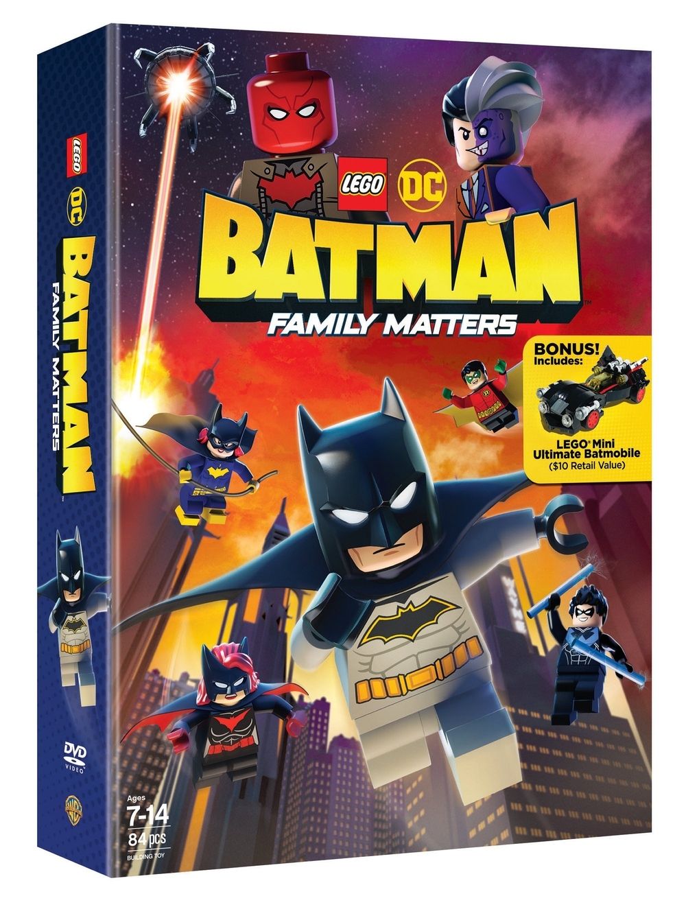 LEGO DC: Batman - Family Matters blu-ray cover art #2