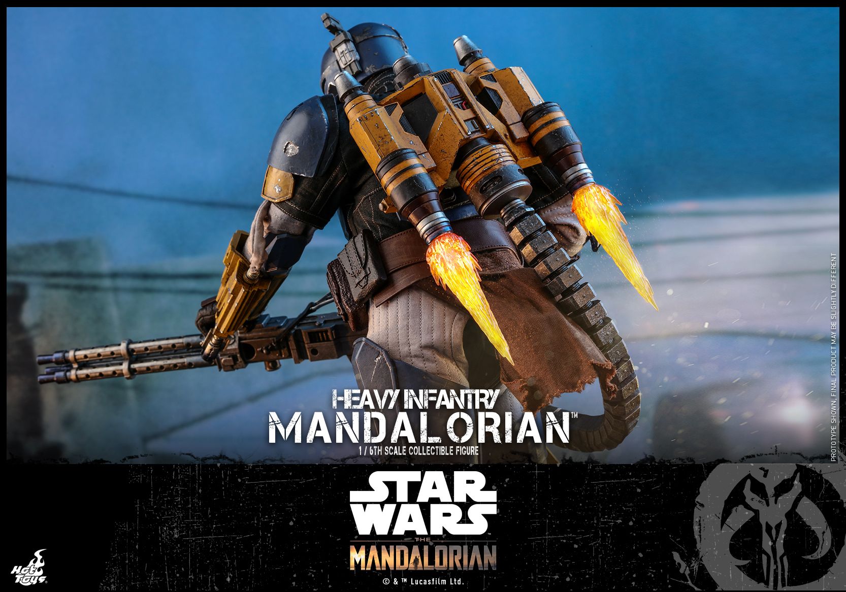 The Mandalorian Heavy Infantry Hot Toys #4