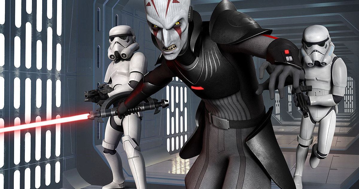 Star Wars Rebels: The Inquisitor Brings Stormtroopers Into Battle in New Photo