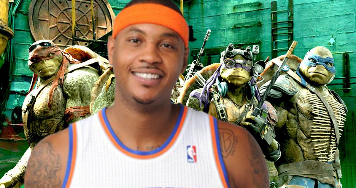 Ninja Turtles 2 Recruits New York Knicks Carmelo Anthony