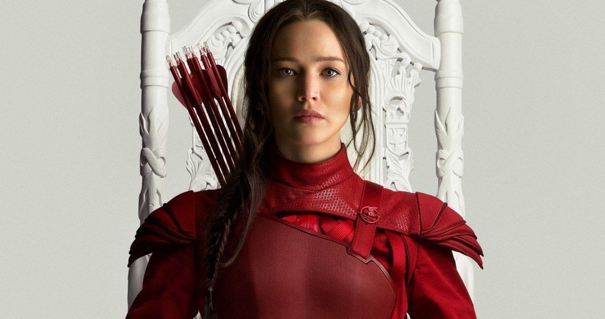 Mockingjay Part 2 Poster Has Katniss Taking the Throne.