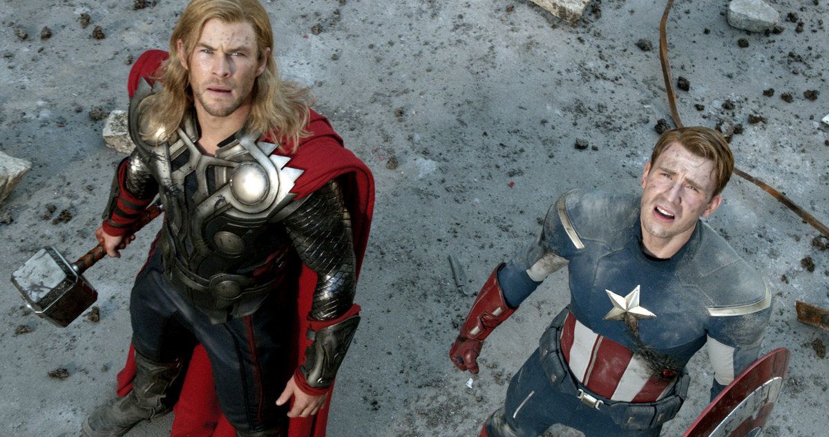 Joss Whedon Directs Thor and Captain America in New Avengers 2 Set Photos