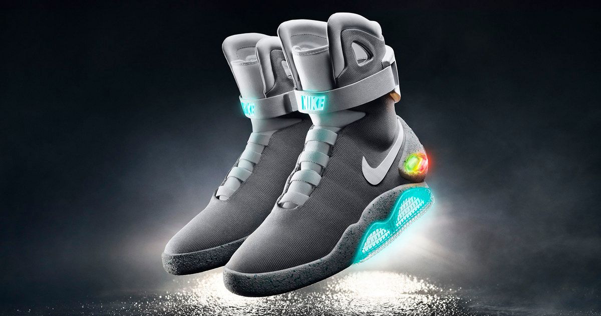 Back to the Future 2 Self-Lacing Nike Shoes Have Arrived