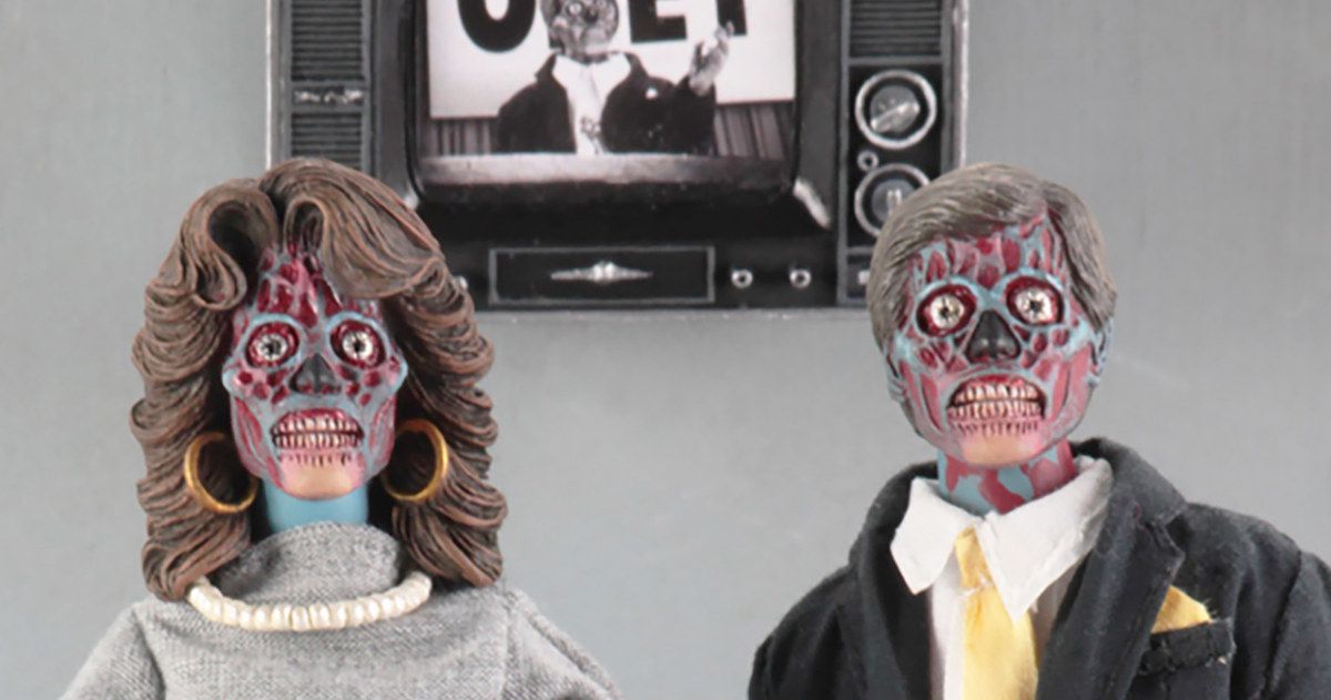John Carpenter's They Live 8-Inch Clothed Figures from NECA Command You to Obey