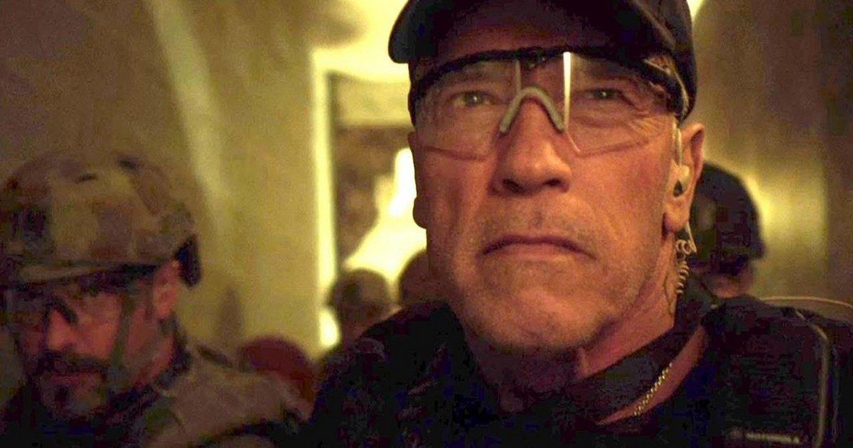Third Bullet-Filled Sabotage Trailer with Arnold Schwarzenegger