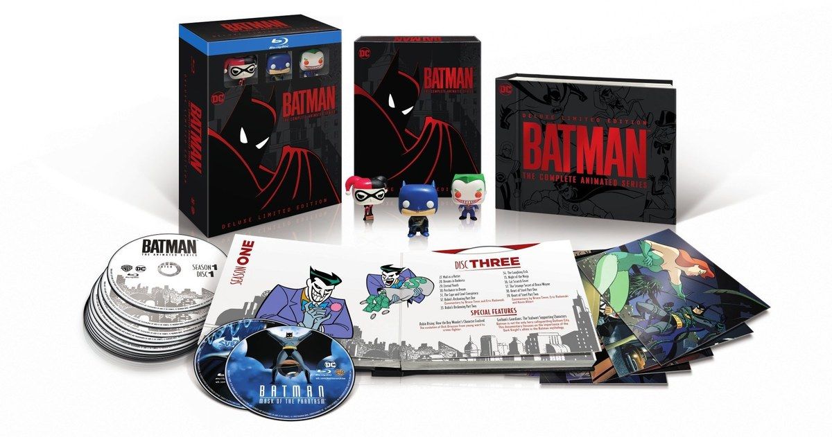 Batman: The Complete Animated Series Swings Onto Blu-Ray This October