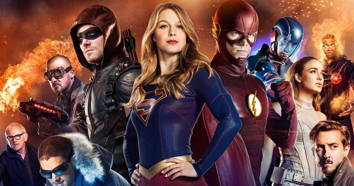The CW Shows Including Arrow, Flash, Supergirl