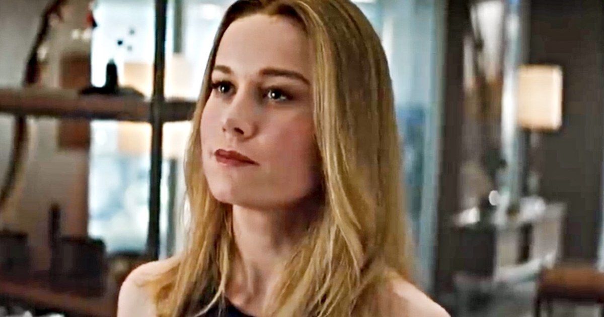 First Look at Captain Marvel in Avengers: Endgame