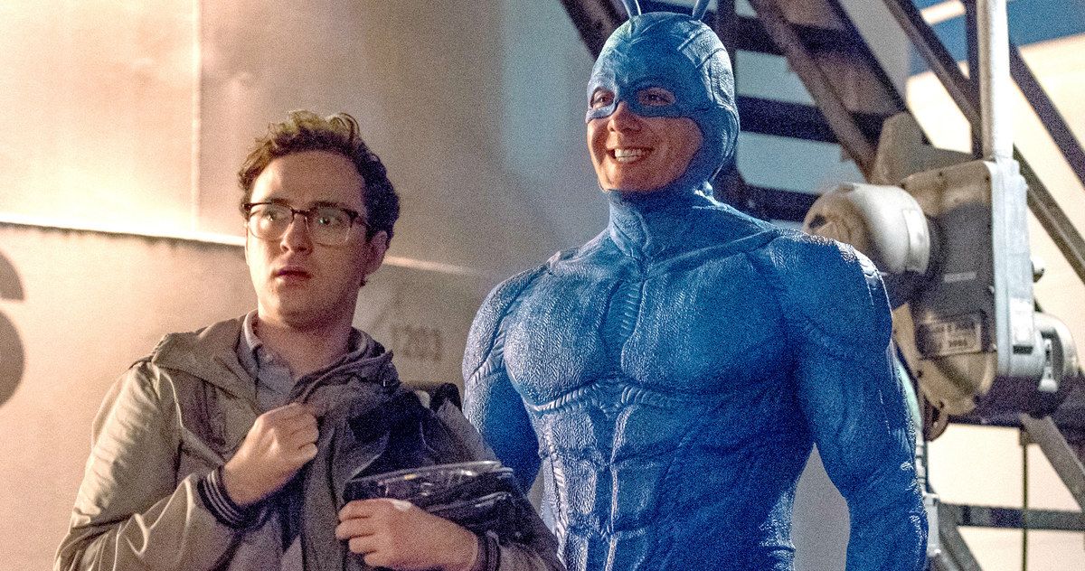 First The Tick Clips Show the Big Blue Superhero Back in Action